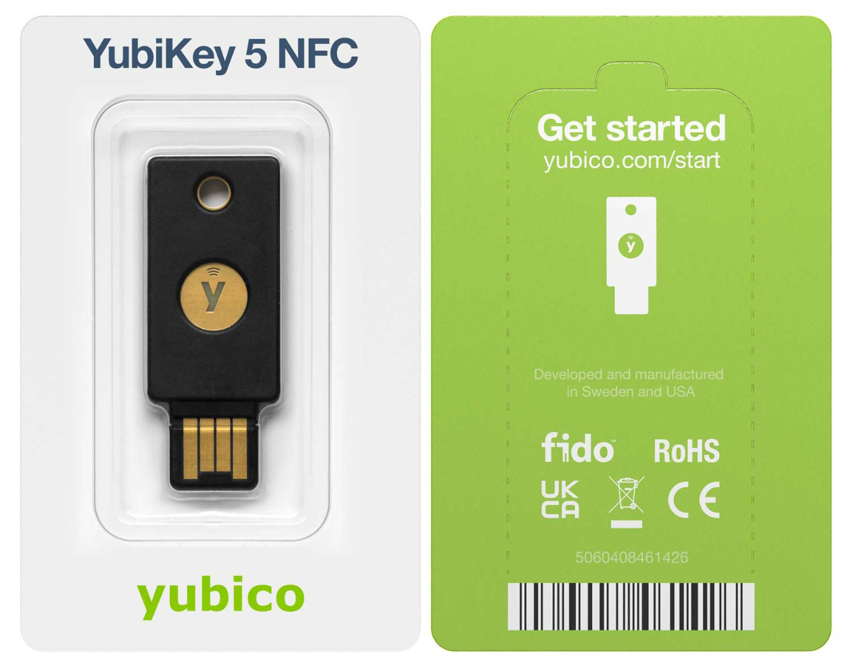 YubiKey 5 NFC Package