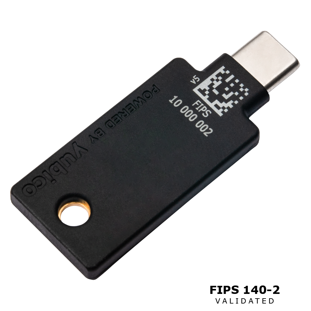 YubiKey 5C NFC FIPS Back