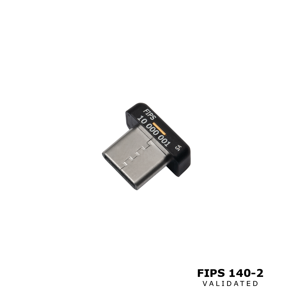 YubiKey 5C Nano FIPS Back