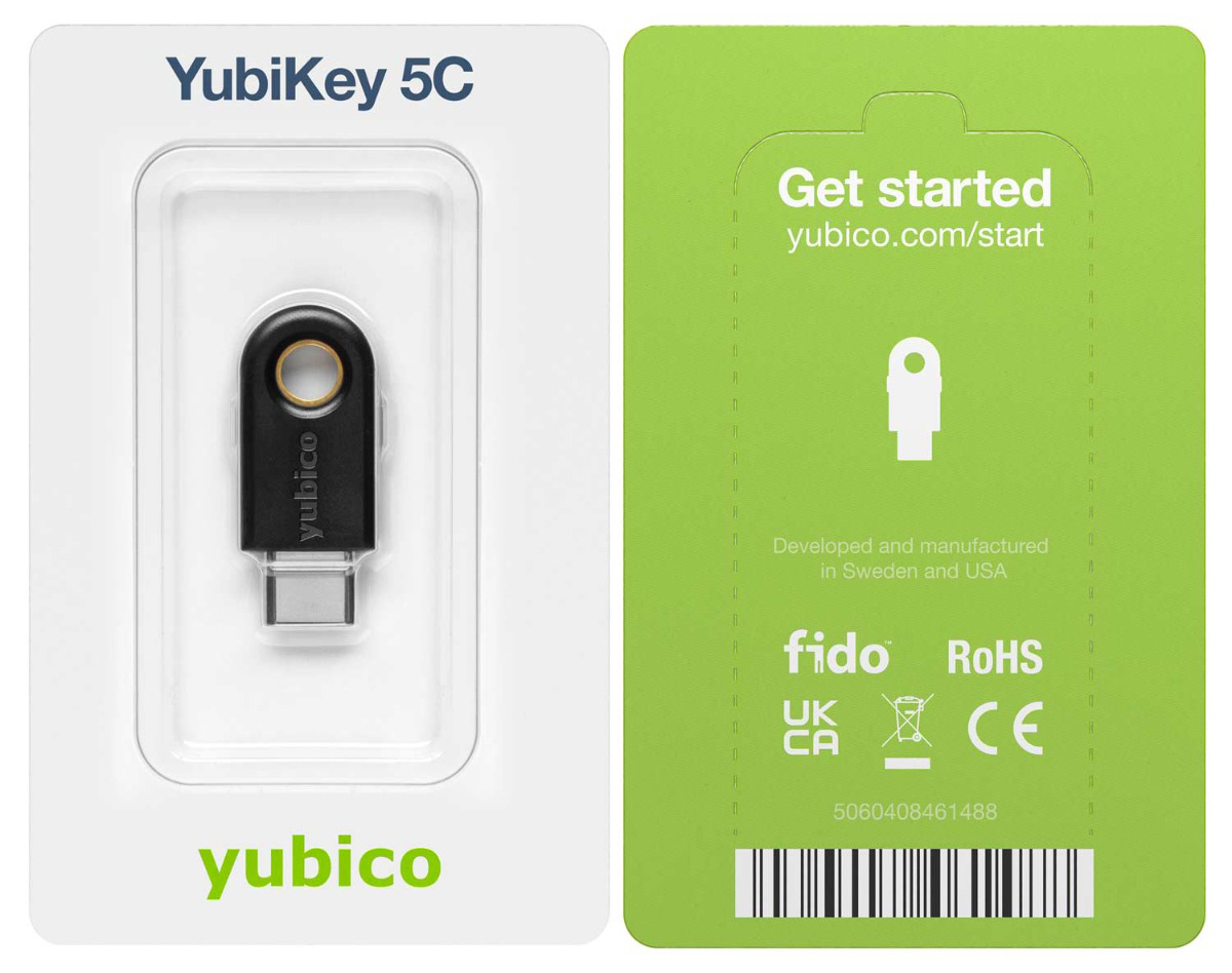 YubiKey 5C Package