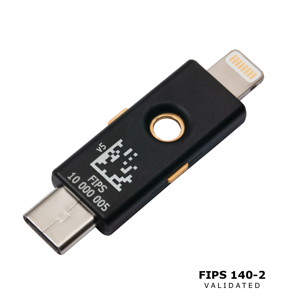 YubiKey 5Ci FIPS Back